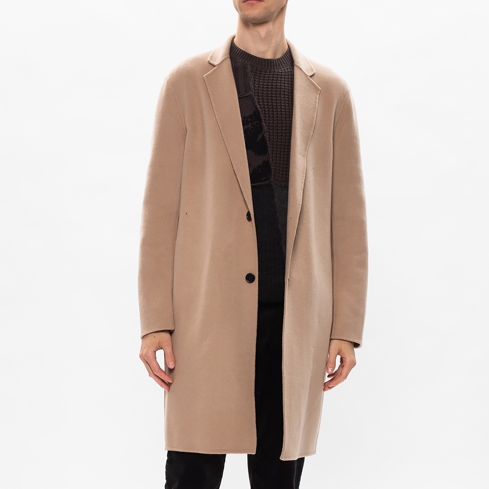 Allsaints Hanson Coat Light Camel